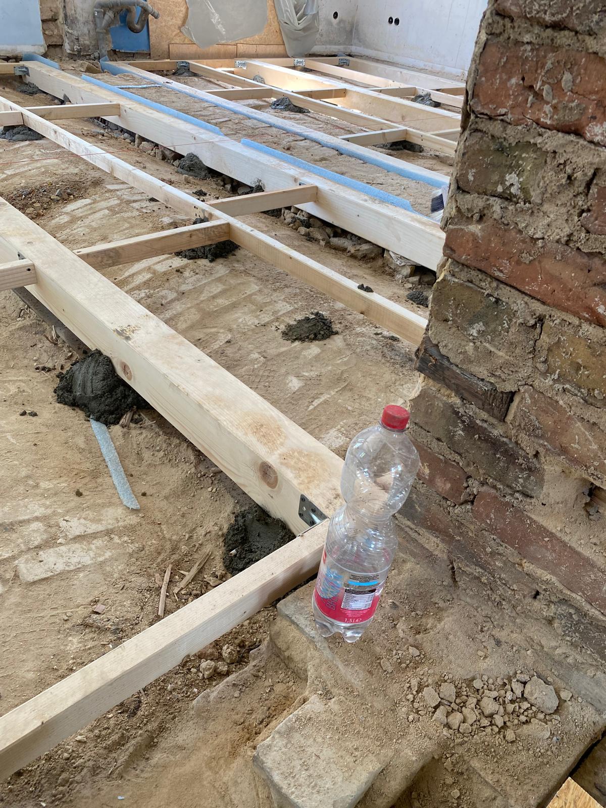 Altbausanierung mit Holzkonstruktion