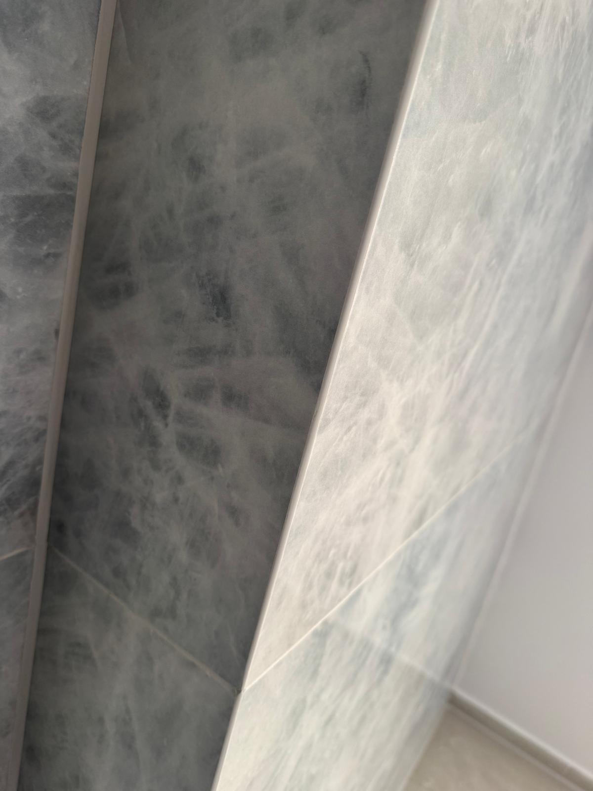 Moderne Wandoberfläche im Detail